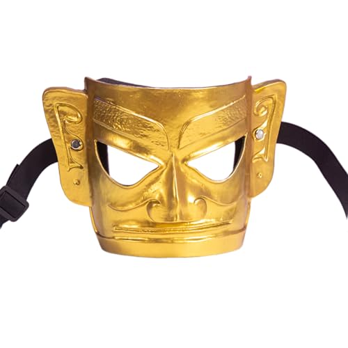 CPAOWEHF Drei Sterne Hügel Themen Cosplay Maske Halloween Dekorationsmaske Für Frauen Männer Halloween Masquerade Cosplay Party von CPAOWEHF