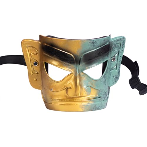 CPAOWEHF Drei Sterne Hügel Themen Cosplay Maske Halloween Dekorationsmaske Für Frauen Männer Halloween Masquerade Cosplay Party von CPAOWEHF