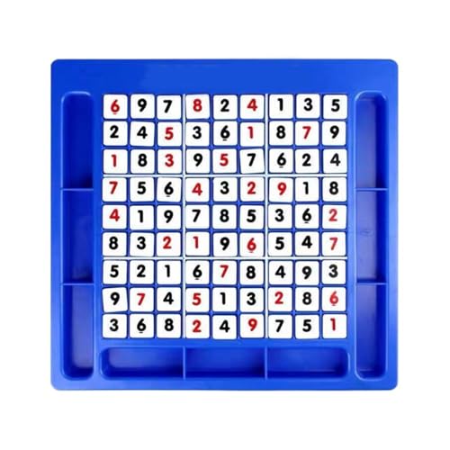 CPAOWEHF Fesselndes Sudoku Brettspiel Für Kinder Und Erwachsene Verbessert Mathematische Fähigkeiten Logisches Denken Tragbares Reisespiel Und Unterhaltung von CPAOWEHF