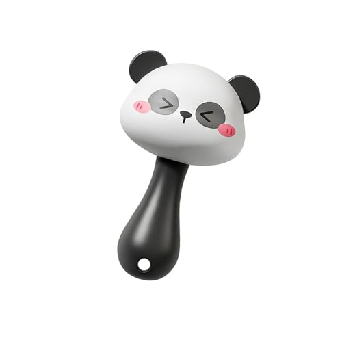 CPAOWEHF Frühes Lernen Rasselspielzeug In Panda Form Für Babys Von 0–3 Monaten Sensorische Maracas Zur Verbesserung Der Hand Auge Koordination von CPAOWEHF