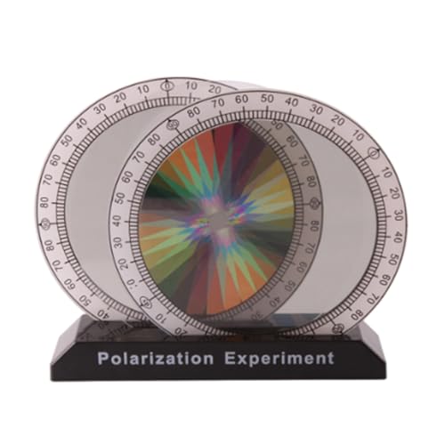 CPAOWEHF Hochoptisches Instrument Spielzeug Professioneller Polarisator Experimentator Polarisator Demonstrator Licht Polarisationsspielzeug von CPAOWEHF