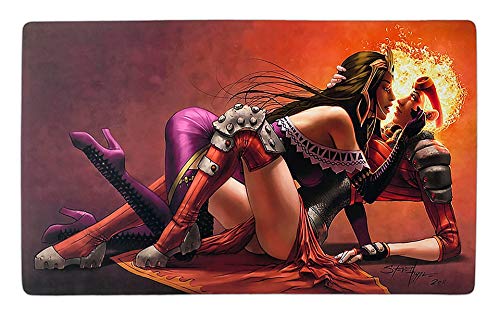 Magic Chandra Kissing Liliana - Spielmatte/Custom Playmat von CPP