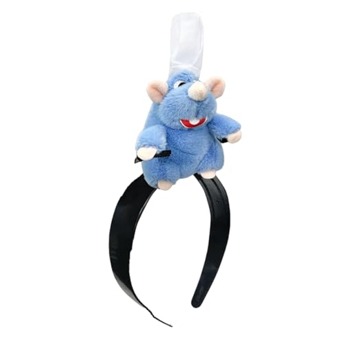 Haarreif, Kostüm, Tiefblauer Plüsch Maus Haarreif, Lustige Kopfbedeckung für Erwachsene und Kinder, Ideal für Cosplay, Mottopartys und Themenveranstaltungen, Einzigartige Geschenkauswahl Haarreif, Kostüm, Tiefblauer Plüsch Maus Haarreif, Lustige Kopfbedeckung für Erwachsene und Kinder, Ideal für Cosplay, Mottopartys und Themenveranstaltungen, Einzigartige Geschenkauswahl von CPRNQY