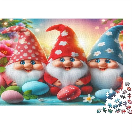 1000 Stück Puzzles Cute Dwarf Puzzlespiele Für Erwachsene Die Beste Aktivität Für Spieleabend 1000pcs (75x50cm) von CPXSEMAZA