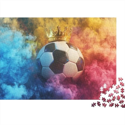 1000 Teile Puzzle, Spiele Puzzle Für Erwachsene Und Kinder, Football Puzzle, 1000-teiliges Puzzle Geschenk 1000pcs (75x50cm) von CPXSEMAZA