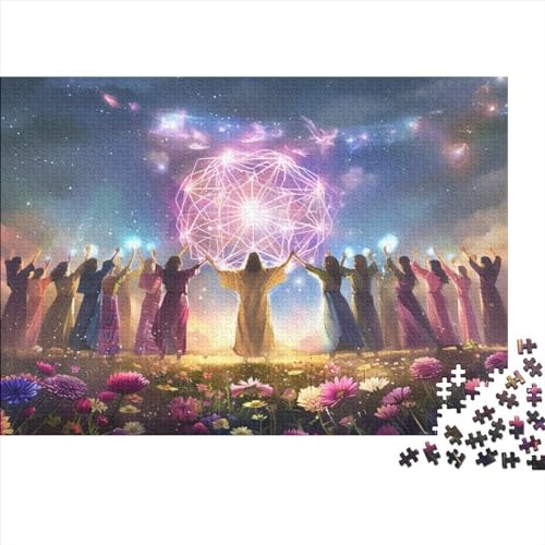 1000 Teile Puzzle Für Erwachsene God's Party Puzzle Für Erwachsene, Holzpuzzle, Erwachsene Und Kinder 1000pcs (75x50cm) von CPXSEMAZA