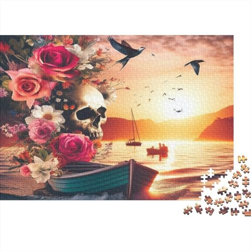 1000 Teile Puzzle Für Erwachsene Skeleton Puzzle Für Erwachsene, Holzpuzzle, Erwachsene Und Kinder 1000pcs (75x50cm) von CPXSEMAZA