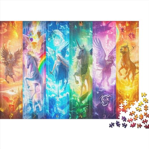 1000 Teile Puzzles Holzpuzzle Fantasy World Puzzlespiele Für Erwachsene 1000pcs (75x50cm) von CPXSEMAZA