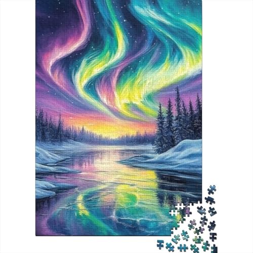 1000-teilige Holzpuzzles Für Erwachsene Aurora Puzzles 1000 Teile Puzzle 1000pcs (75x50cm) von CPXSEMAZA