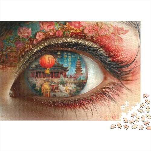 1000-teilige Holzpuzzles Für Erwachsene Chinese Style 1000-teilige Puzzles, Lernspiele Für Erwachsene 1000pcs (75x50cm) von CPXSEMAZA