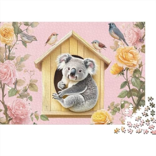 1000-teilige Holzpuzzles Für Erwachsene Cute Koala 1000-teiliges Puzzle, Komplexe Puzzles Für Erwachsene 1000pcs (75x50cm) von CPXSEMAZA