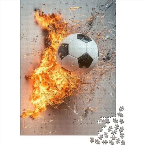 1000-teilige Holzpuzzles Für Erwachsene Football 1000-teilige Puzzles, Lernspiele Für Erwachsene 1000pcs (75x50cm) von CPXSEMAZA