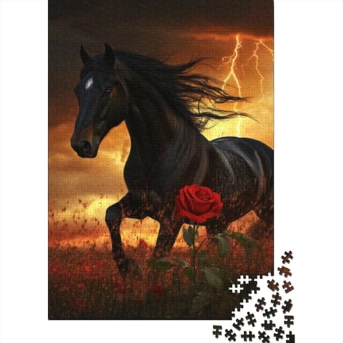 1000-teilige Holzpuzzles Für Erwachsene Horse 1000-teilige Puzzles, Lernspiele Für Erwachsene 1000pcs (75x50cm) von CPXSEMAZA