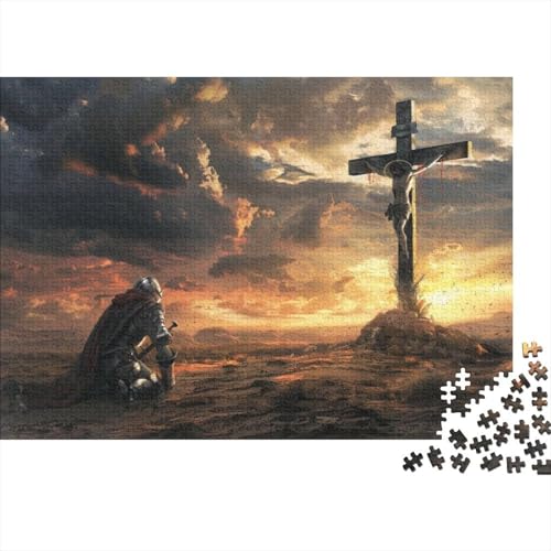 1000-teilige Holzpuzzles Für Erwachsene Jesus 1000-teiliges Puzzle, Komplexe Puzzles Für Erwachsene 1000pcs (75x50cm) von CPXSEMAZA