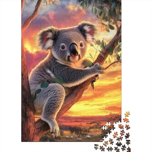 1000-teilige Holzpuzzles Für Erwachsene Koala Puzzles 1000 Teile Stressabbauende Puzzles 1000pcs (75x50cm) von CPXSEMAZA