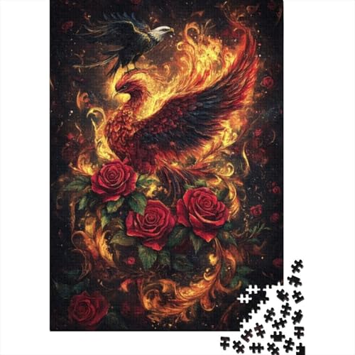 1000-teilige Holzpuzzles Für Erwachsene Phoenix 1000-teilige Puzzles, Lernspiele Für Erwachsene 1000pcs (75x50cm) von CPXSEMAZA