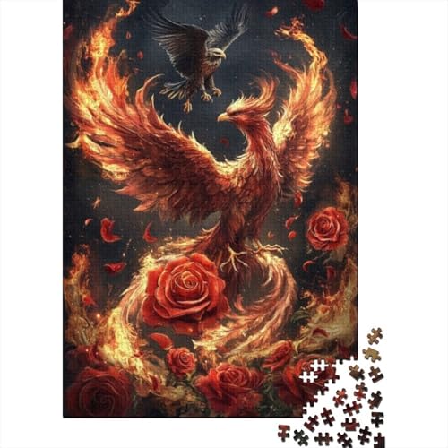 1000-teilige Holzpuzzles Für Erwachsene Phoenix Puzzles 1000 Teile Stressabbauende Puzzles 1000pcs (75x50cm) von CPXSEMAZA