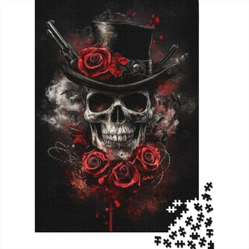 1000-teilige Holzpuzzles Für Erwachsene Skeleton Puzzles 1000 Teile Puzzle 1000pcs (75x50cm) von CPXSEMAZA