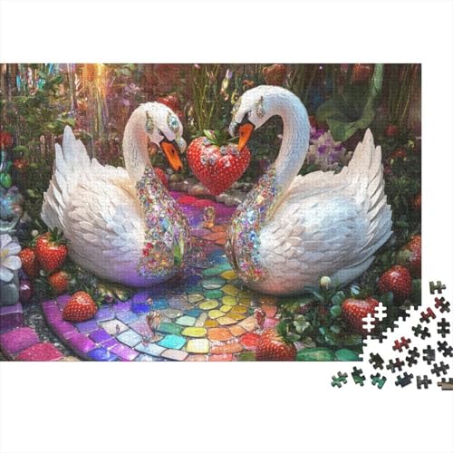 1000-teilige Puzzles Für Erwachsene Beautiful Swan 1000-teiliges Puzzle Für Erwachsene. 1000-teiliges Puzzle 1000pcs (75x50cm) von CPXSEMAZA