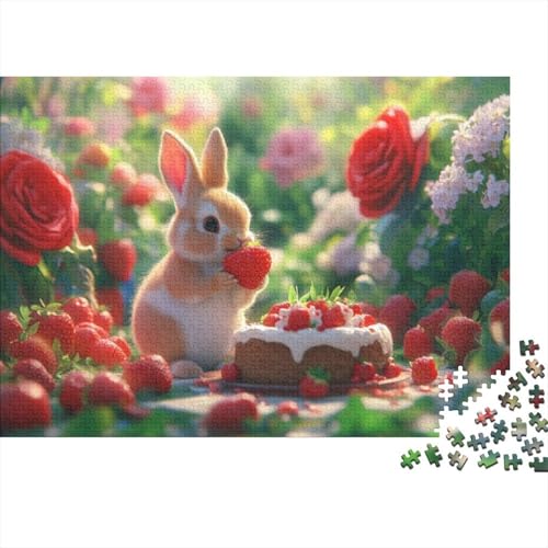 1000-teilige Puzzles Für Erwachsene Bunny Cake Puzzles 1000 Teile Puzzle Für Erwachsene 1000pcs (75x50cm) von CPXSEMAZA