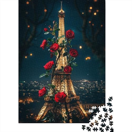 1000-teilige Puzzles Für Erwachsene Eiffel Tower 1000 Teile Puzzle Familienpuzzle Spielzeug Puzzles 1000pcs (75x50cm) von CPXSEMAZA