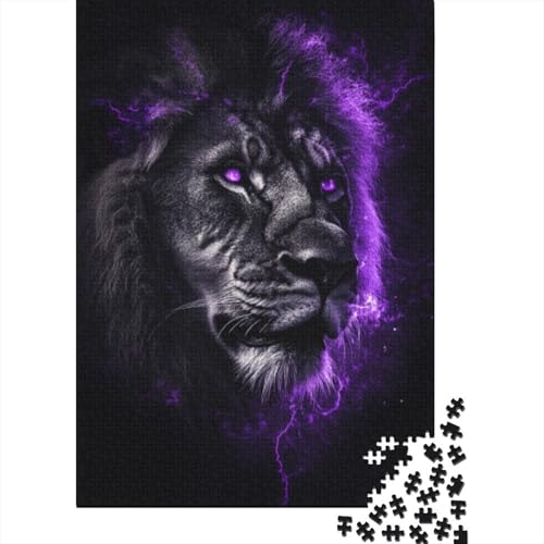 1000-teilige Puzzles Für Erwachsene Lion 1000 Teile Puzzle Familienpuzzle Spielzeug Puzzles 1000pcs (75x50cm) von CPXSEMAZA