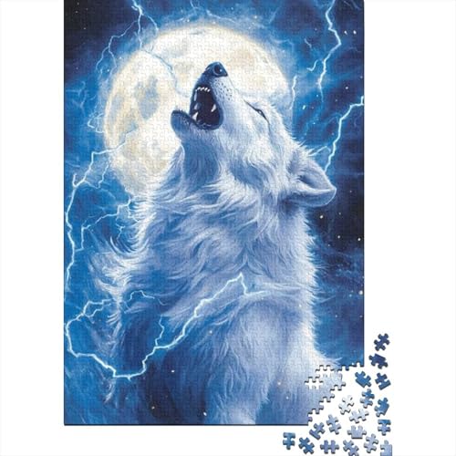 1000-teilige Puzzles Für Erwachsene Wolf 1000 Teile Puzzle Familienpuzzle Spielzeug Puzzles 1000pcs (75x50cm) von CPXSEMAZA