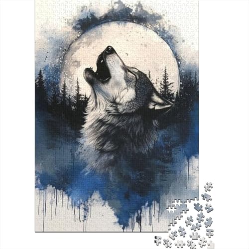 1000-teilige Puzzles Für Erwachsene Wolf Puzzles 1000 Teile Puzzle Für Erwachsene 1000pcs (75x50cm) von CPXSEMAZA