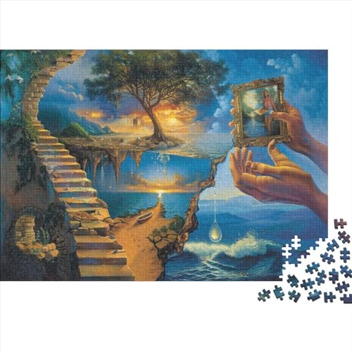 300 Stück Surrealism Puzzles Für Erwachsene Und Kinder Ab 12 Jahren 300pcs (40x28cm) von CPXSEMAZA