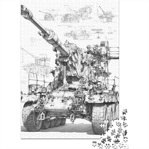 300-teilige Holzpuzzles Für Erwachsene Military Theme 300-teilige Puzzles, Lernspiele Für Erwachsene 300pcs (40x28cm) von CPXSEMAZA