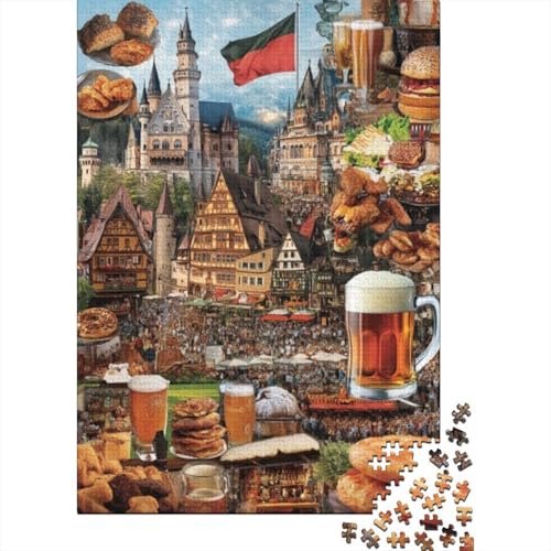 300-teilige Puzzles Für Erwachsene German Food 300-teiliges Puzzle, Herausfordernde Puzzles Für Erwachsene 300pcs (40x28cm) von CPXSEMAZA