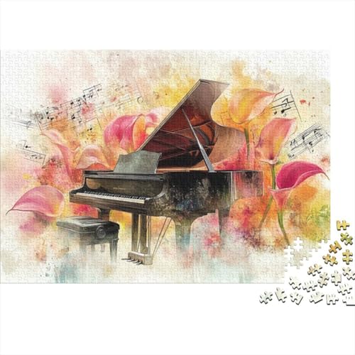 300-teilige Puzzles Für Erwachsene Piano 300 Teile Puzzle Familienpuzzle Spielzeug Puzzles 300pcs (40x28cm) von CPXSEMAZA