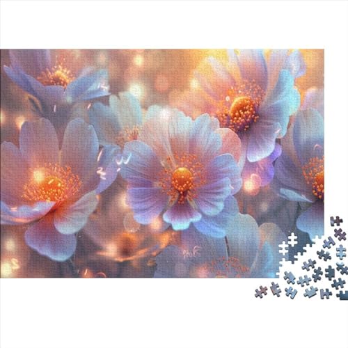 3D-Puzzle Für Erwachsene 1000 Teile Beautiful Flowers Geschenkideen Für Puzzles Für Erwachsene 1000pcs (75x50cm) von CPXSEMAZA