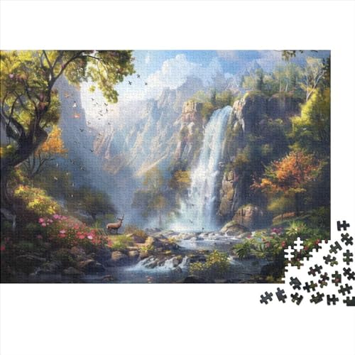 500 Stück Puzzles Natural Landscape Puzzlespiele Für Erwachsene Die Beste Aktivität Für Spieleabend 500pcs (52x38cm) von CPXSEMAZA