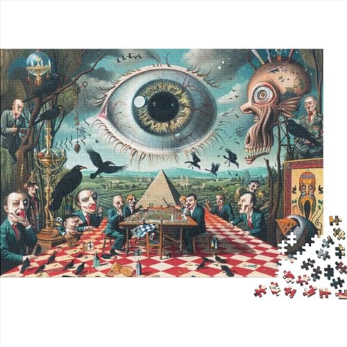 500 Teile Puzzle, Spiele Puzzle Für Erwachsene Und Kinder, Surrealism Puzzle, 500-teiliges Puzzle Geschenk 500pcs (52x38cm) von CPXSEMAZA