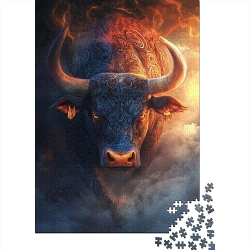 500-teilige Puzzles Für Erwachsene Cow 500-teiliges Puzzle. Anspruchsvolles Spiel 500pcs (52x38cm) von CPXSEMAZA