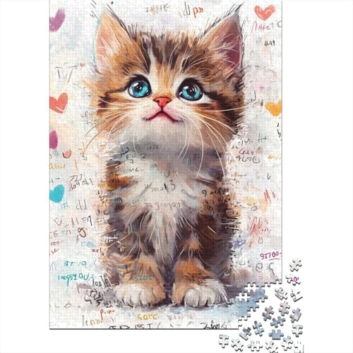 500-teilige Puzzles Für Erwachsene Cute Kitten 500-teilige Puzzles Für Erwachsene 500pcs (52x38cm) von CPXSEMAZA