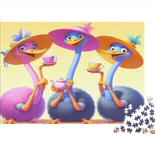 Adorable Animal 1000 Teile Puzzle Puzzle Erwachsene 1000 Teile Geschicklichkeitsspiel Für Die Ganze FamiliePuzzle Farbenfrohes Erwachsenen Puzzle Ab 14 Jahren 1000pcs (75x50cm) von CPXSEMAZA