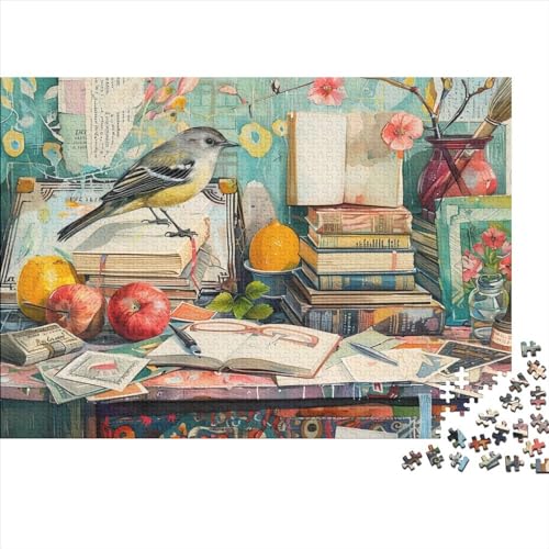 Art Bird 3D-Puzzles 300 Teile Für Erwachsene Puzzles Für Erwachsene 300 Teile Puzzle Lernspiele Ungelöstes Puzzle 300pcs (40x28cm) von CPXSEMAZA