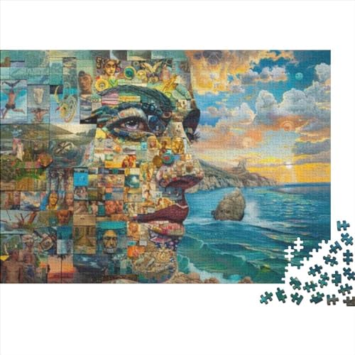 Art Oil Painting Puzzles Für Erwachsene 300 Puzzles 300 Teile Impossible Puzzle 300 Puzzles Für Erwachsene Spielzeug Und Spiele 300pcs (40x28cm) von CPXSEMAZA