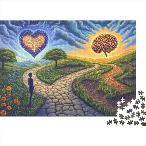 Art Theme Puzzle, 1000 Teile Puzzle, Erwachsene Puzzle, Einzigartiges Puzzle, Familienpuzzle, Denkspiel 1000pcs (75x50cm) von CPXSEMAZA