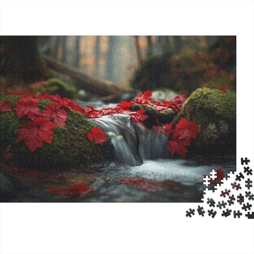 Autumn Nature Erwachsene Puzzles Für Erwachsene, 500-teiliges Puzzle, 500 Teile Stressabbauende Puzzles, 500 Puzzles Für Erwachsene Für Erwachsene Und Kinder Ab 12 Jahren 500pcs (52x38cm) von CPXSEMAZA