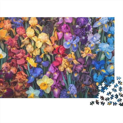 Beautiful Flowers Puzzles 1000 Teile Für Erwachsene Puzzles Für Erwachsene 1000 Teile Puzzle Lernspiele Heimdekoration Puzzle 1000pcs (75x50cm) von CPXSEMAZA