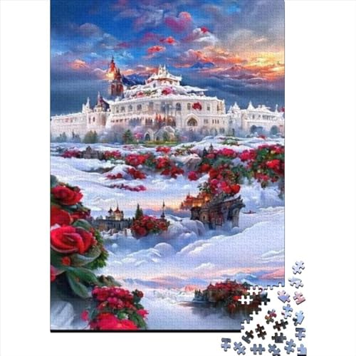 Beautiful Home 1000 Jigsaw Puzzle Geburtstagsgeschenk Personalisierte Familie Puzzles 1000 Stück Holz Wandkunst Home Decor 1000pcs (75x50cm) von CPXSEMAZA