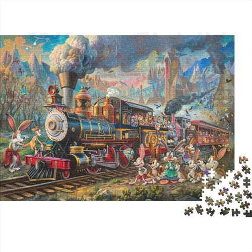 Cartoon Characters Puzzle, 1000 Teile Puzzle, Erwachsene Puzzle, Einzigartiges Puzzle, Familienpuzzle, Denkspiel 1000pcs (75x50cm) von CPXSEMAZA