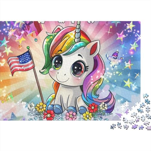 Cartoon Unicorn Puzzles Für Erwachsene 300 Puzzles Für Erwachsene 300 Teile Puzzle 300 Teile Puzzles 300pcs (40x28cm) von CPXSEMAZA