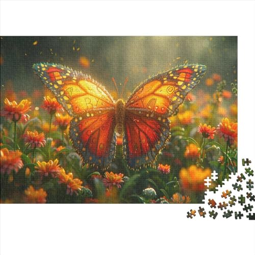 Colorful Butterfly Puzzles 500 Teile Für Erwachsene Puzzles Für Erwachsene 500 Teile Puzzle Lernspiele 500pcs (52x38cm) von CPXSEMAZA