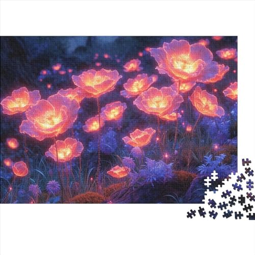 Colorful Flowers Puzzles Für Erwachsene 1000 Teile 1000 Teile Puzzles Impossible Puzzle 1000 Teile Puzzles Spielzeug Und Spiele 1000pcs (75x50cm) von CPXSEMAZA