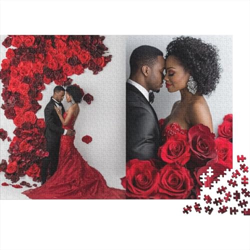 Couple Theme Puzzle Für Erwachsene 1000 Teile Valentine's Day Gift Puzzle 1000 Teile Für Erwachsene Geschenke 1000pcs (75x50cm) von CPXSEMAZA