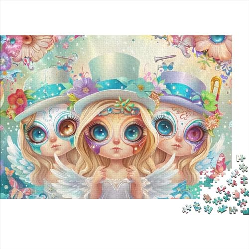 Cute Angel Baby Puzzle, 300 Teile Puzzle, Erwachsene Puzzle, Einzigartiges Puzzle, Familienpuzzle, Denkspiel 300pcs (40x28cm) von CPXSEMAZA